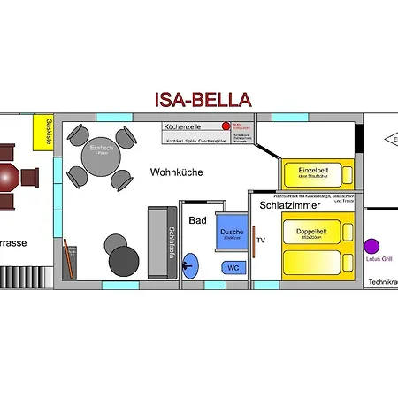 Hausboot Isa-Bella Hotel Burg  Exterior photo